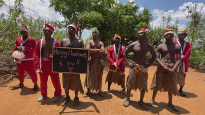 Christmas greetings from Africa