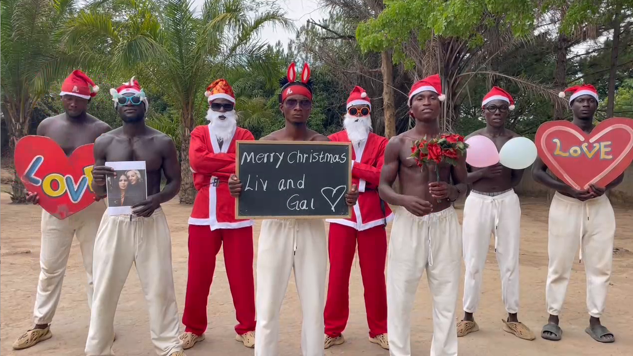 Christmas greetings from Africa