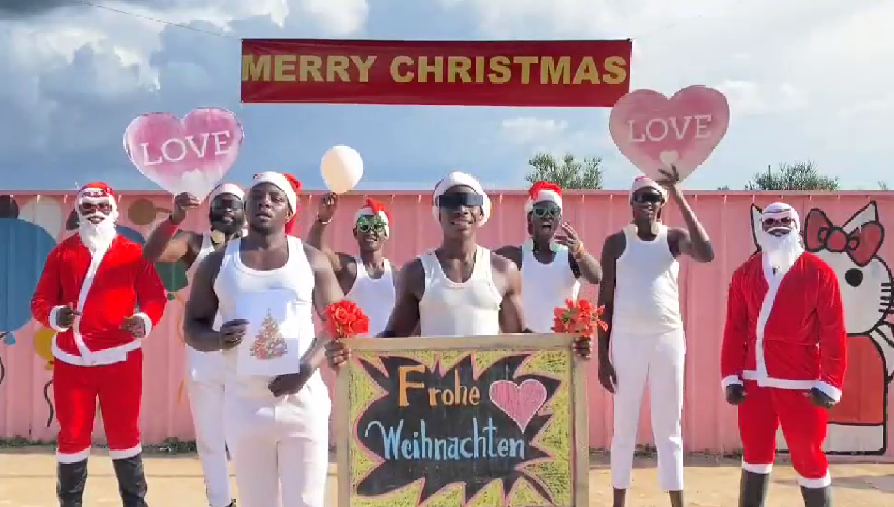 Christmas greetings from Africa